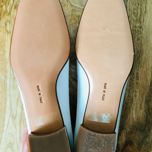 NWOT SALVATORE FERRAGAMO white FLAT shoes - Picture 5 of 5